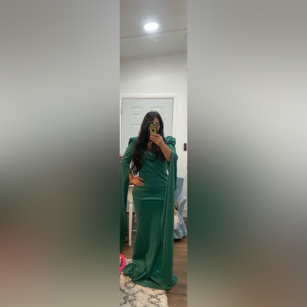 Green dress